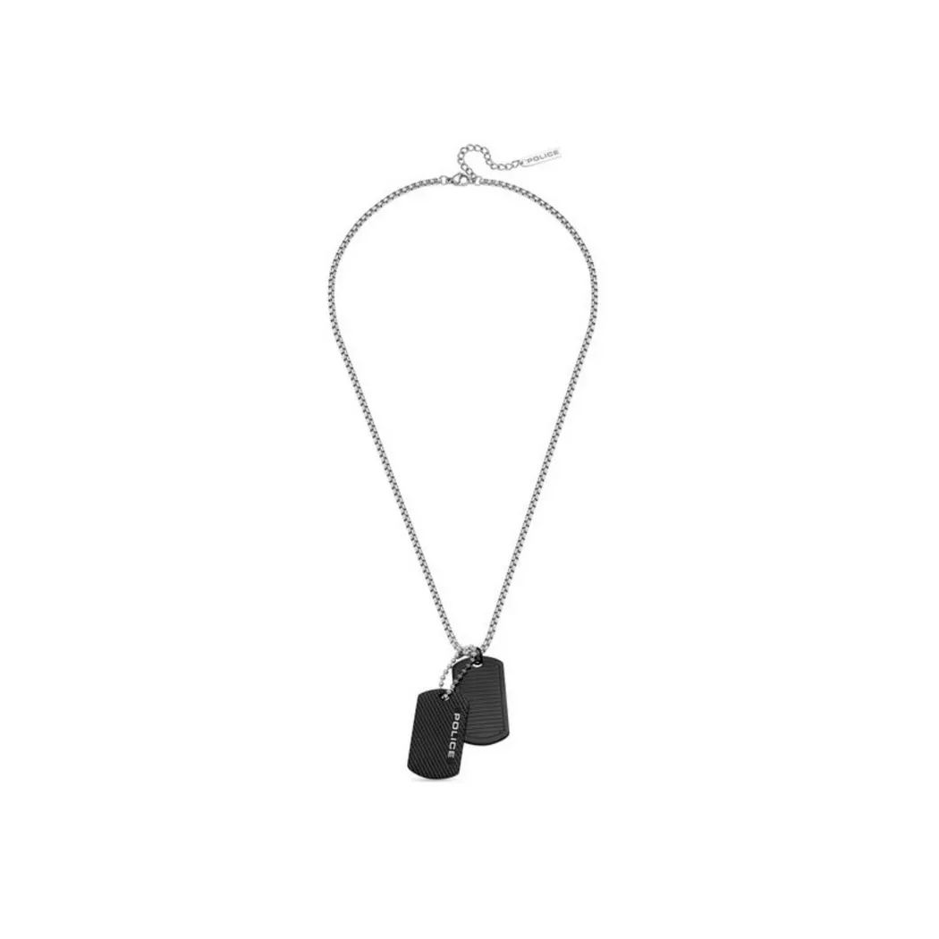 Police Kette mit Anhänger "Duet Dog Tag"