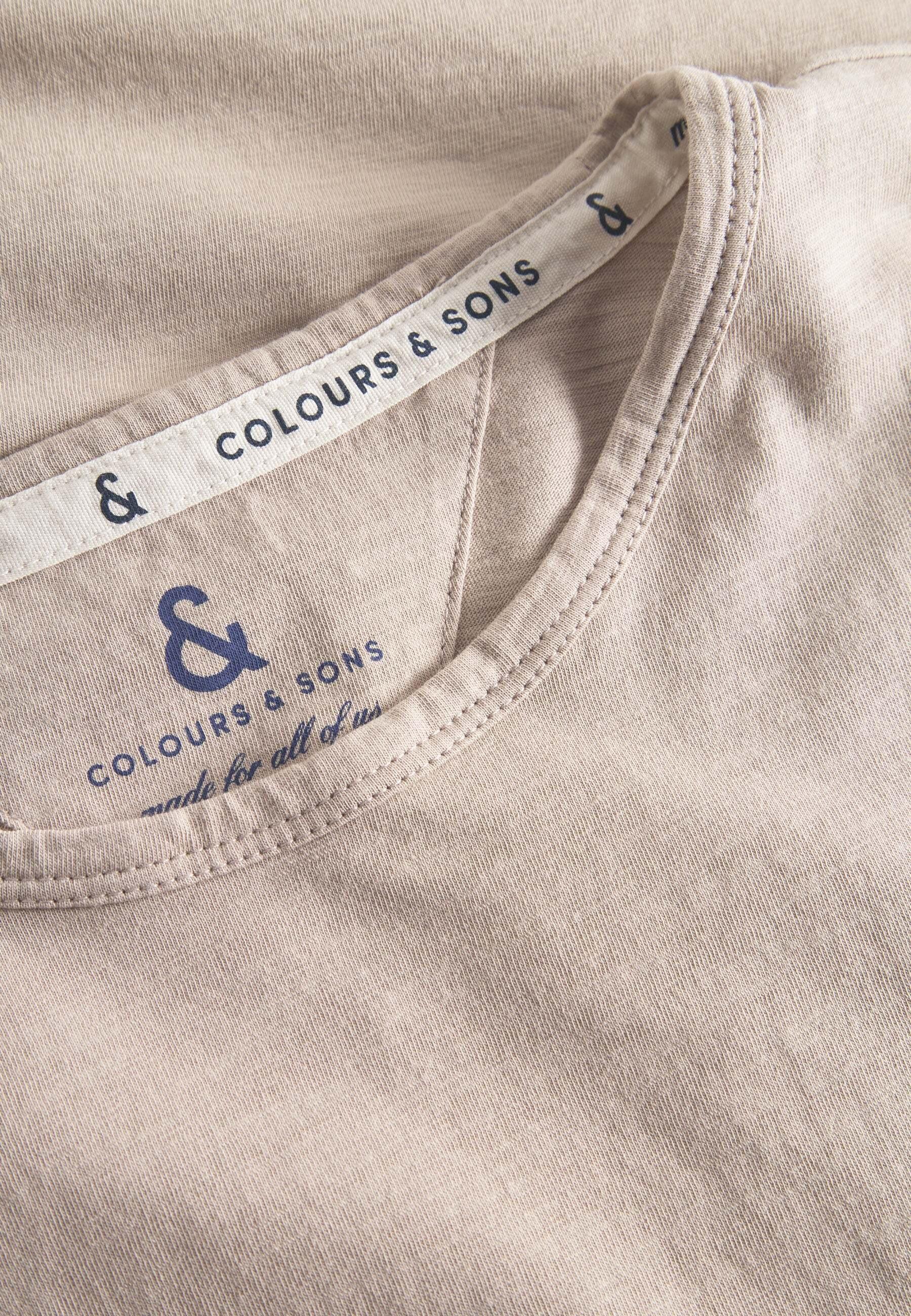 Colours & Sons  T-Shirts Slub 