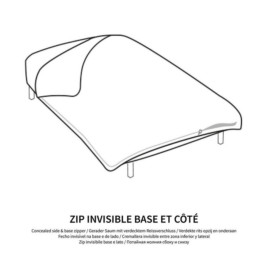 La Redoute Intérieurs Housse de couette Scénario zippée  