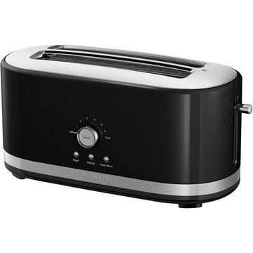5KMT4116EOB Onyx Schwarz, Toaster mit manueller Bedienung und langen Schlitzen