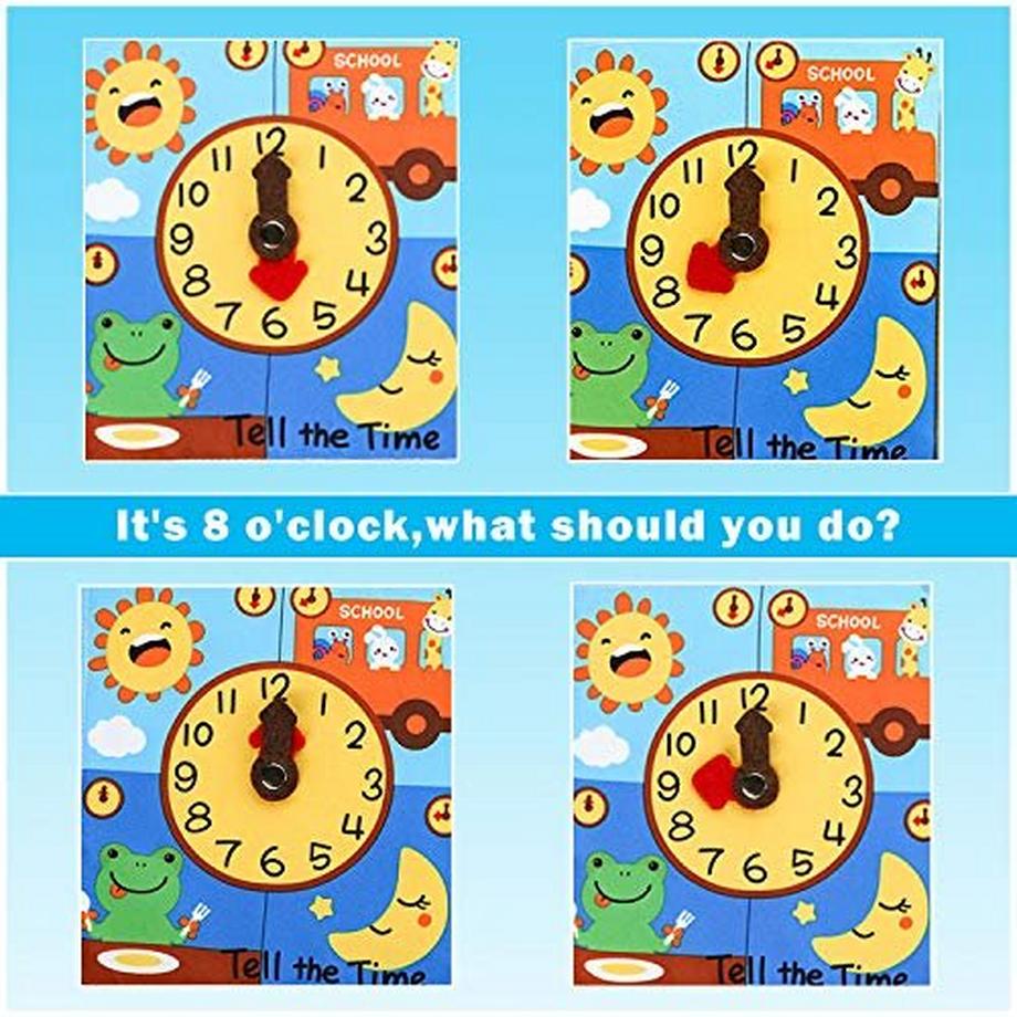 Activity-board  Busy Book 3D-Stoffbücher für Babys, Interaktives Spielzeug Reisespielzeug 