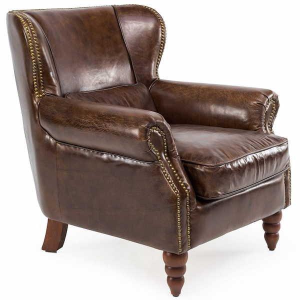 Image of Ohrensessel Vintage Leder York Ohrensessel Vintage Leder York