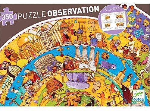 Djeco  Djeco Observatie Puzzel Geschiedenis (350 stukjes) 