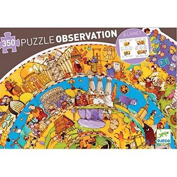 Djeco Observatie Puzzel Geschiedenis (350 stukjes)