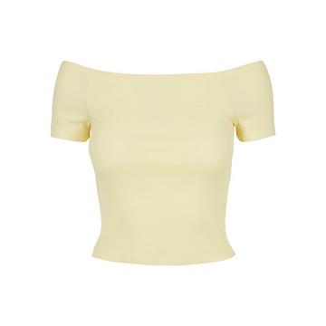 schulterfreies t-shirt | große größen