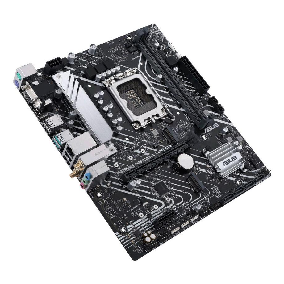 ASUS  ASUS PRIME H610M-A WIFI D4 Motherboard – Optimierte Leistung mit integriertem WLAN 