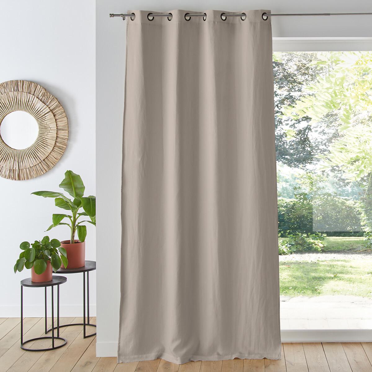 Image of Blickdichter Vorhang Onega Unisex Beige 135x180 cm