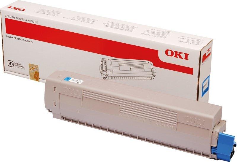 OKI  OKI Toner cyan 45862816 MC873 10'000 Seiten 