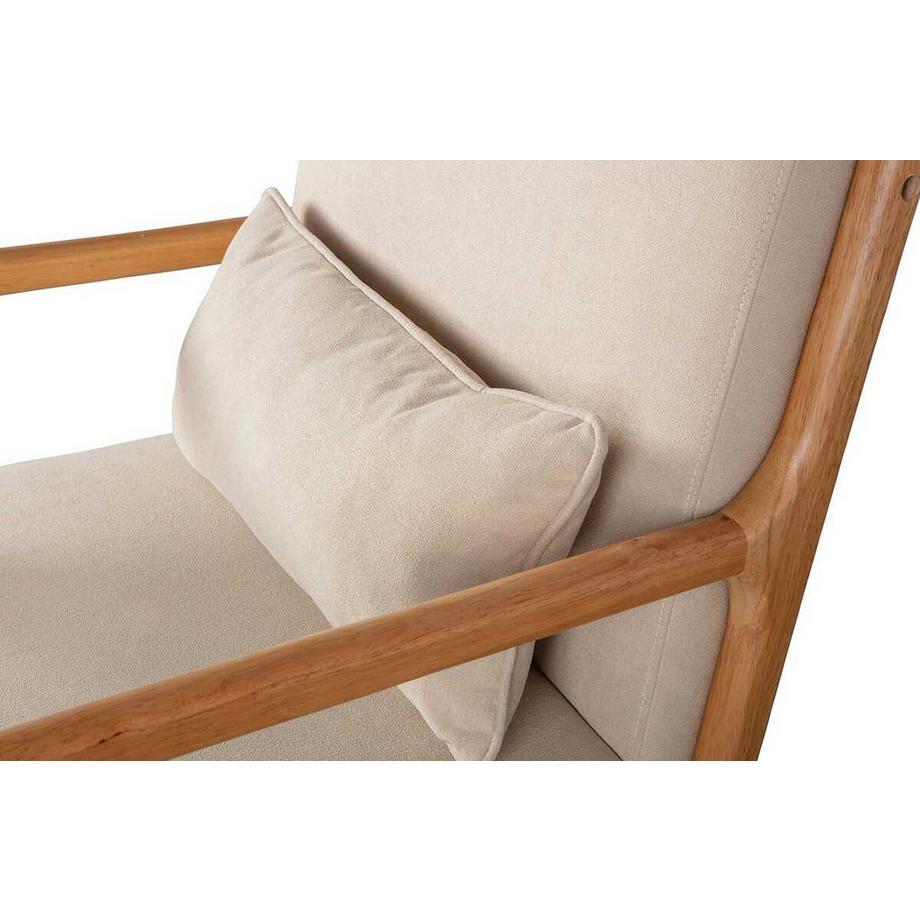 mutoni Sessel Mark Webstoff natur  