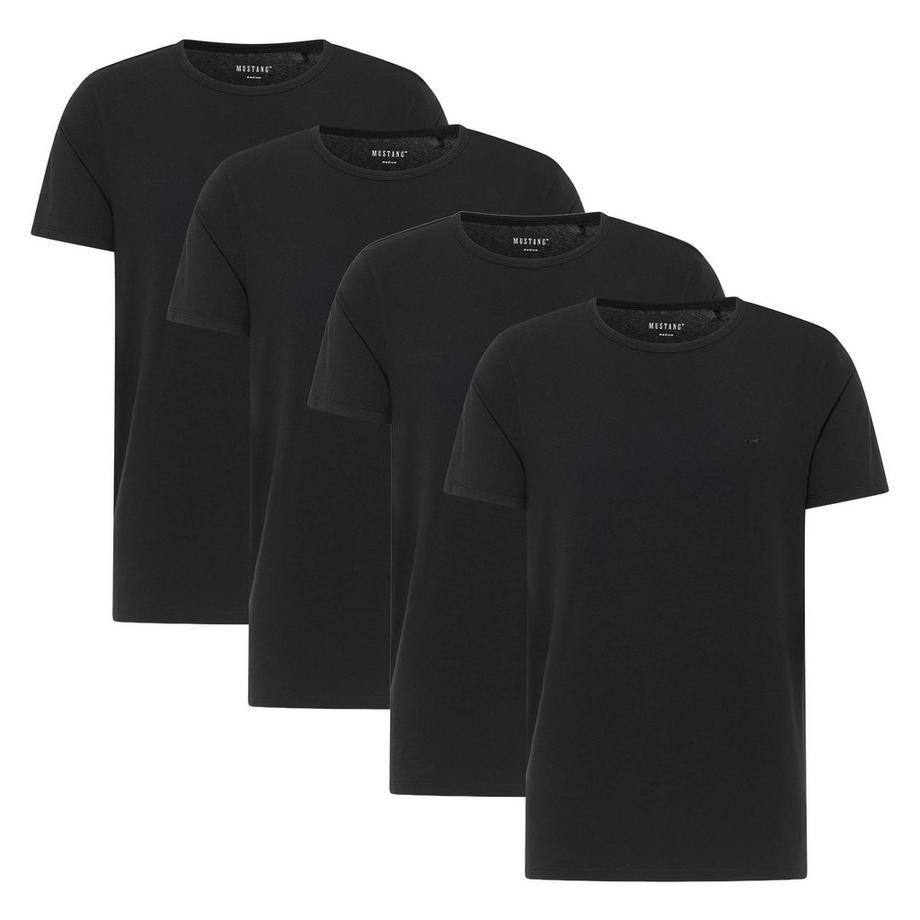 Mustang  T-shirt  Pack de 4 Confortable à porter-Style Allen 4-Pack 