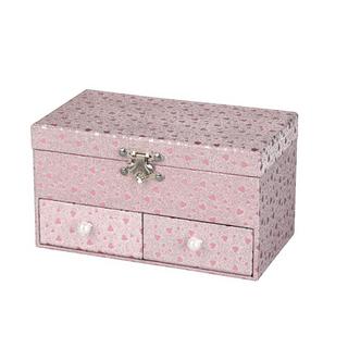 Kadastar  Kinder Musik- und Schmuckdose “Hearts” 