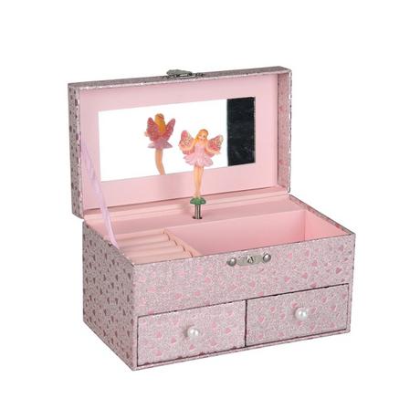 Kadastar  Kinder Musik- und Schmuckdose “Hearts” 