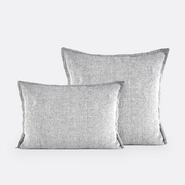 Taie d'oreiller en lin lavé