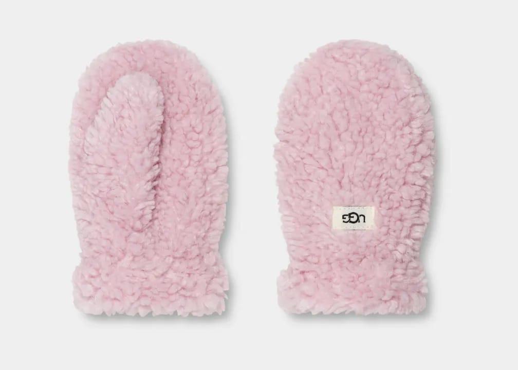 Image of K Ugg Fluff Mitten-4-6a Damen Rosa 4-5A