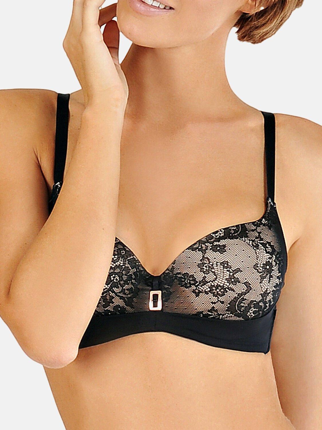 Image of Vorgeformter Balconette-bh Zita Damen Schwarz E/85