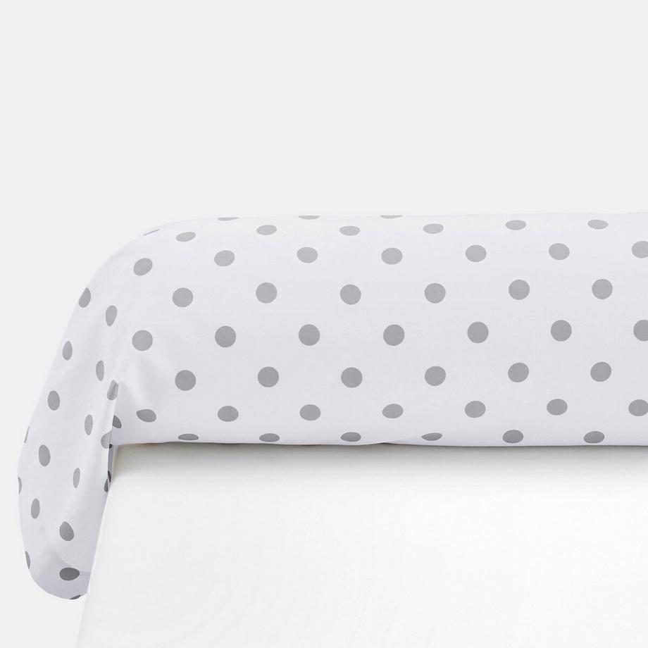 Getupfter Nackenrollenbezug Clarisse aus reiner Baumwolle