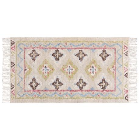 Beliani Tapis en Jute Boho TERKOS  