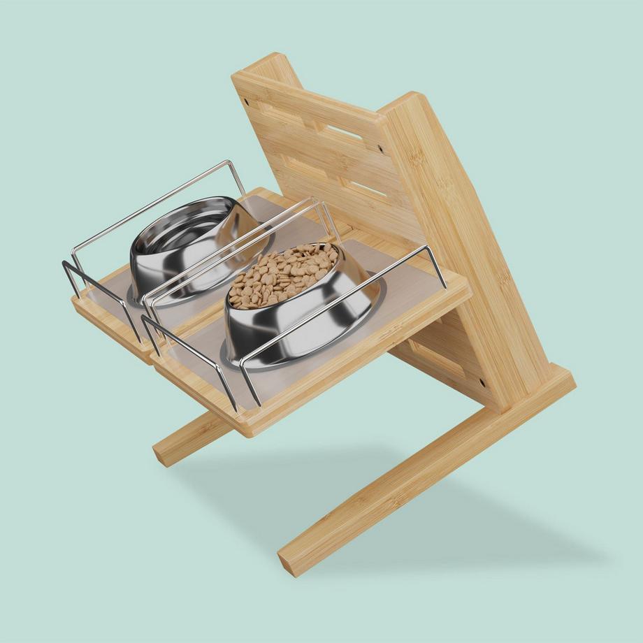 Hhenverstellbare Futterstation fr Hunde ONE SIZE | MANOR