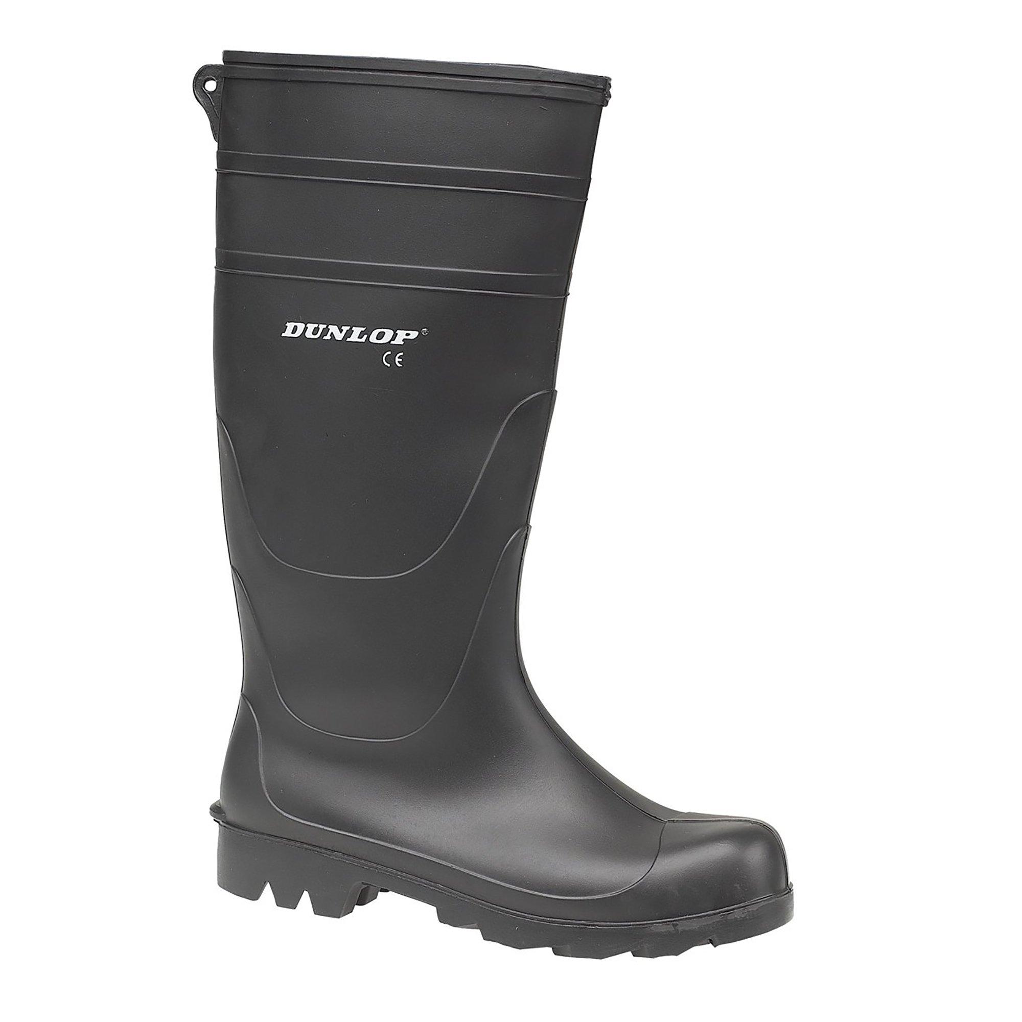 Image of Pvcgummistiefel Stiefel Herren Schwarz 42