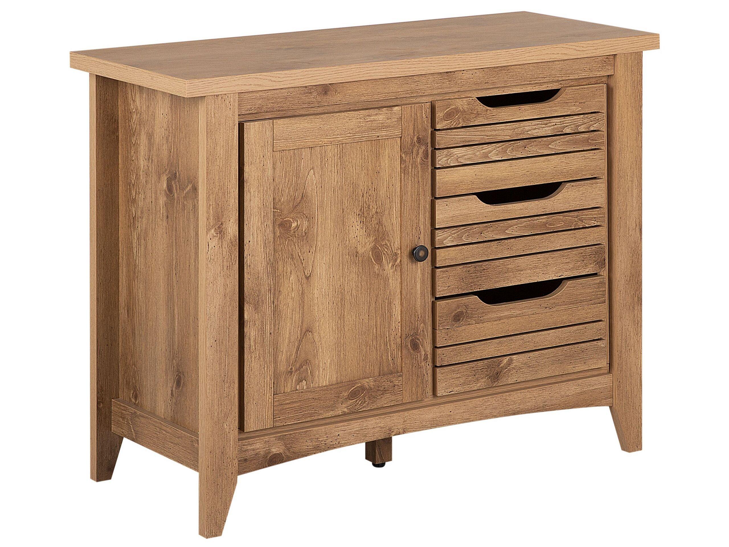 Beliani Sideboard aus MDF-Platte Klassisch AGORA  