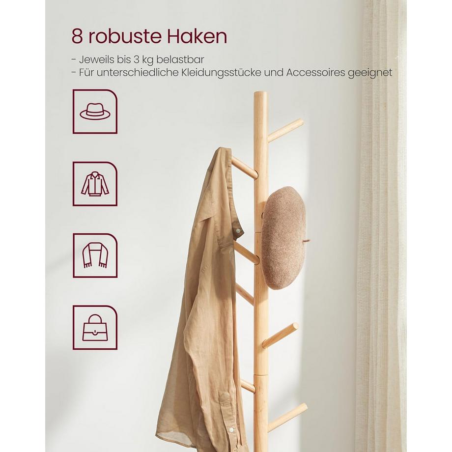 Songmics Garderobenständer Baumform  