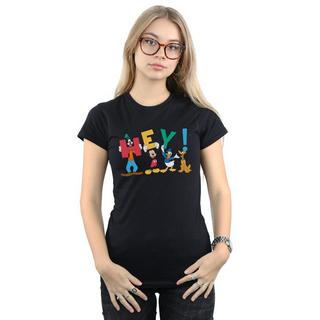Disney Friends Hey Bedrucktes T-Shirt  