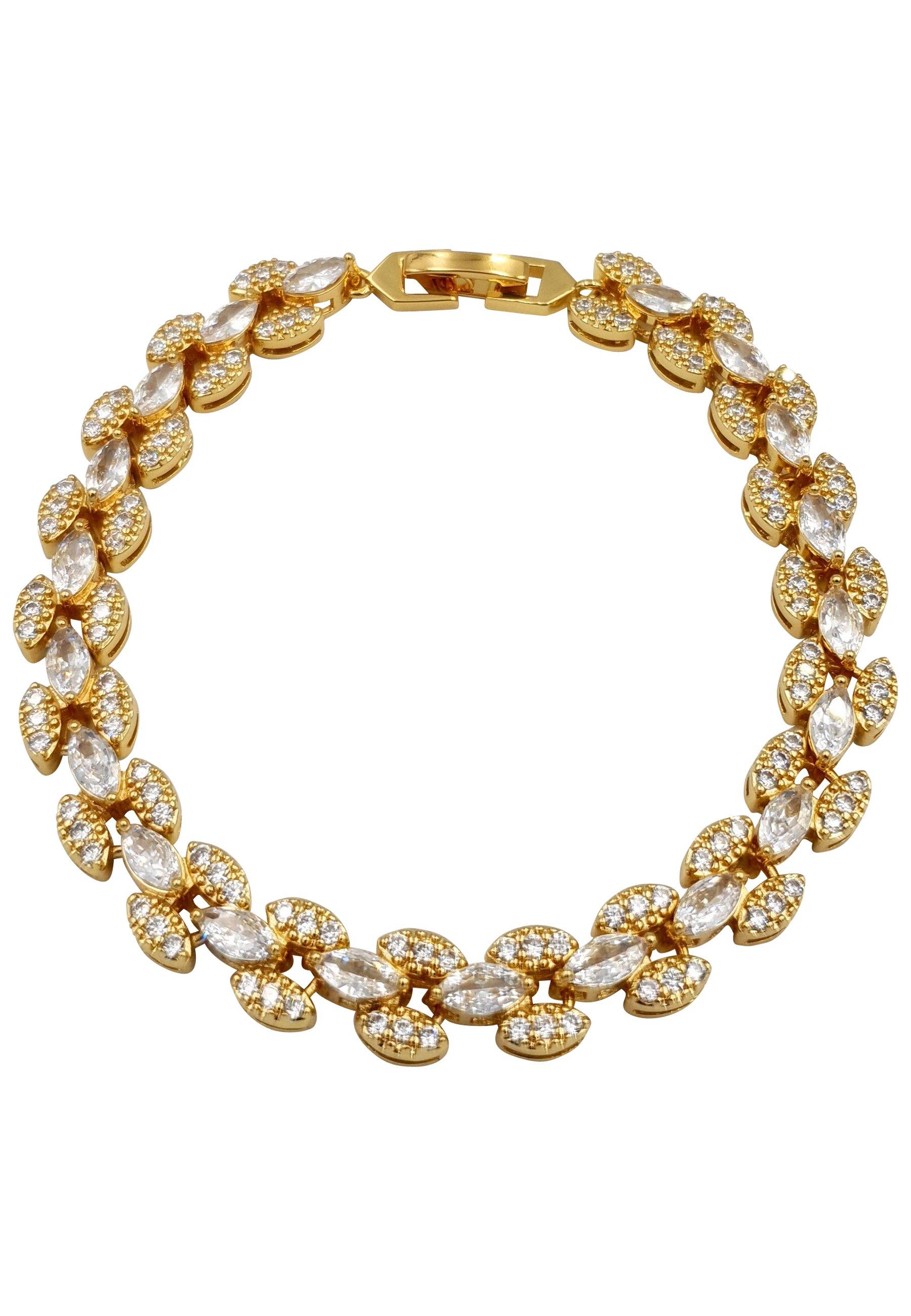 Image of Party & Hochzeit Armband Unisex Gelbgold 18+2CM