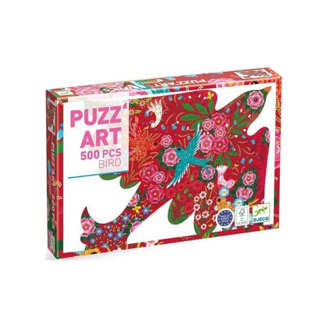 Djeco  Puzzle Puzz'Art Vogel (500Teile) 