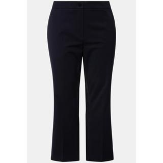 Ulla Popken  Pantalon bootcut 7/8, jambe étroite et bas évasé 