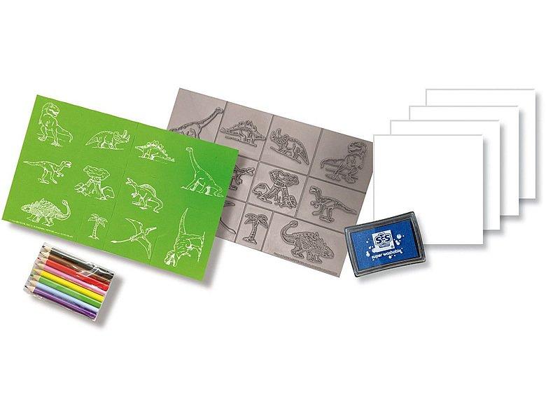 SES Stempelset Dinosaurier  