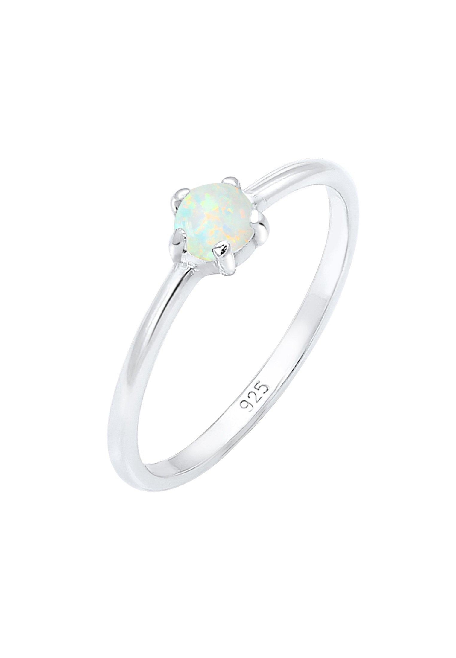 Image of Ring Opal Damen Silber 58mm