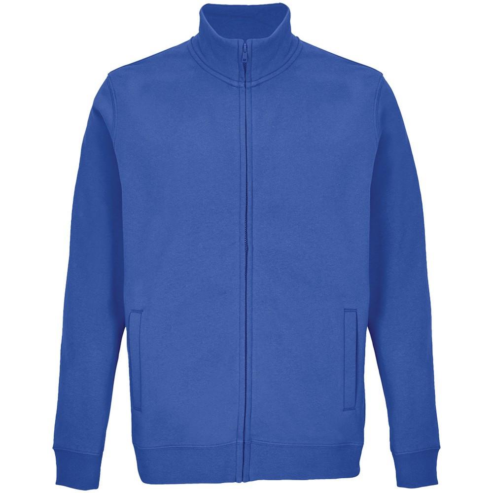 Image of Cooper Sweatjacke Durchgehender Reißverschluss Unisex Königsblau XXL