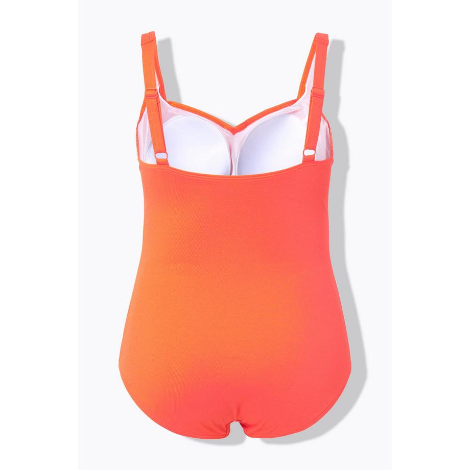 Ulla Popken Maillot de bain Drapé Structure Fine Bonnets Souples  