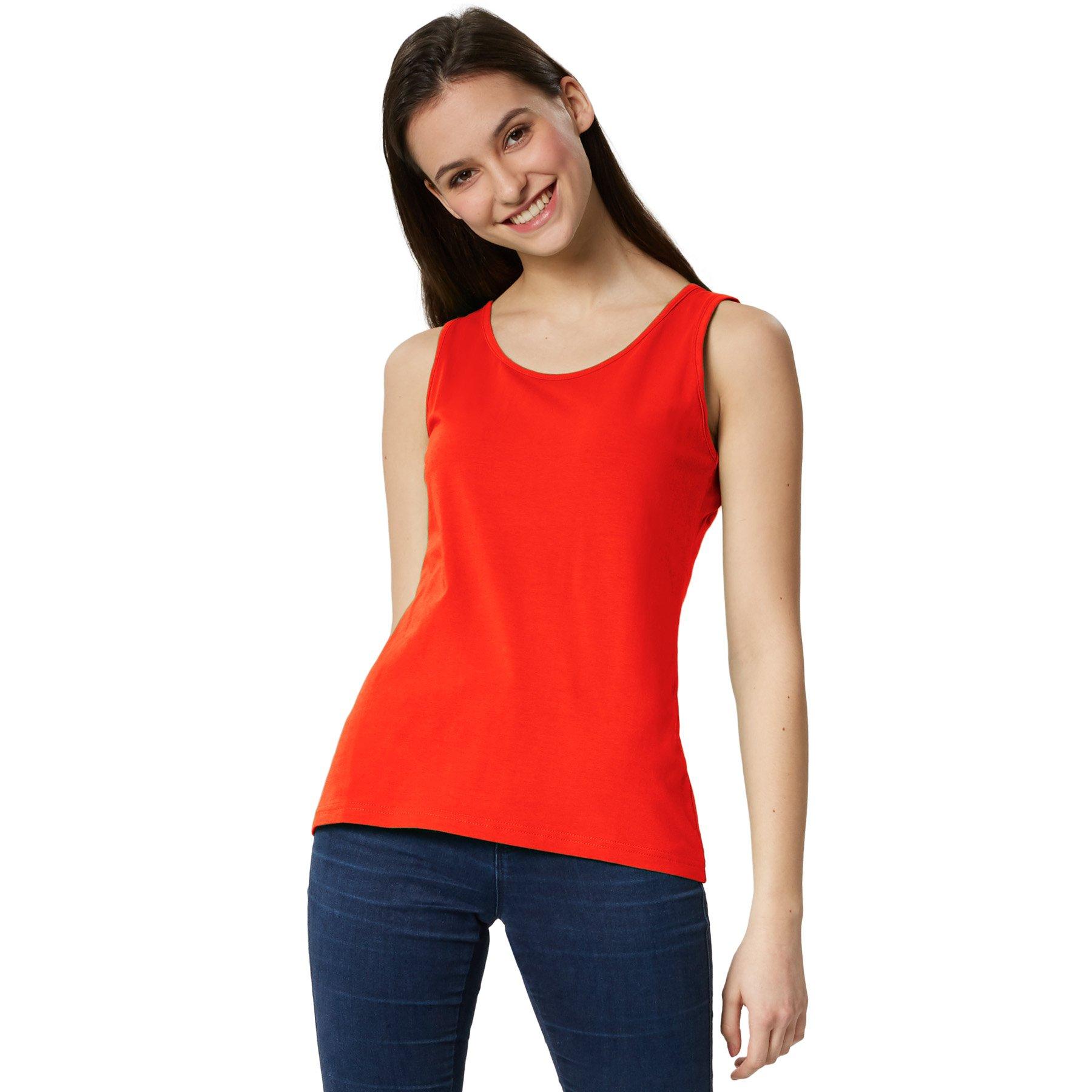 Image of Top Damen Rot XL