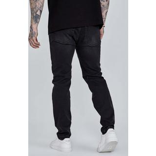 Sik Silk  Jeans Distressed Slim Fit Jeans 