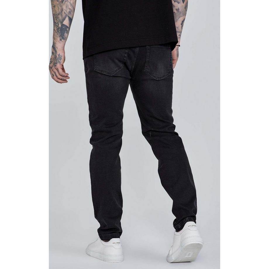 Sik Silk Distressed Slim Fit Jeans  