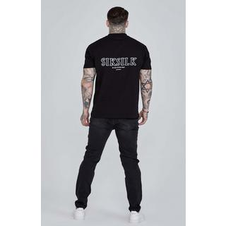 Sik Silk  Jeans Distressed Slim Fit Jeans 