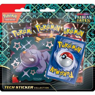 Pokémon  Paldeas Schicksal Tech Sticker Collection (Englisch) (Assortiert) 