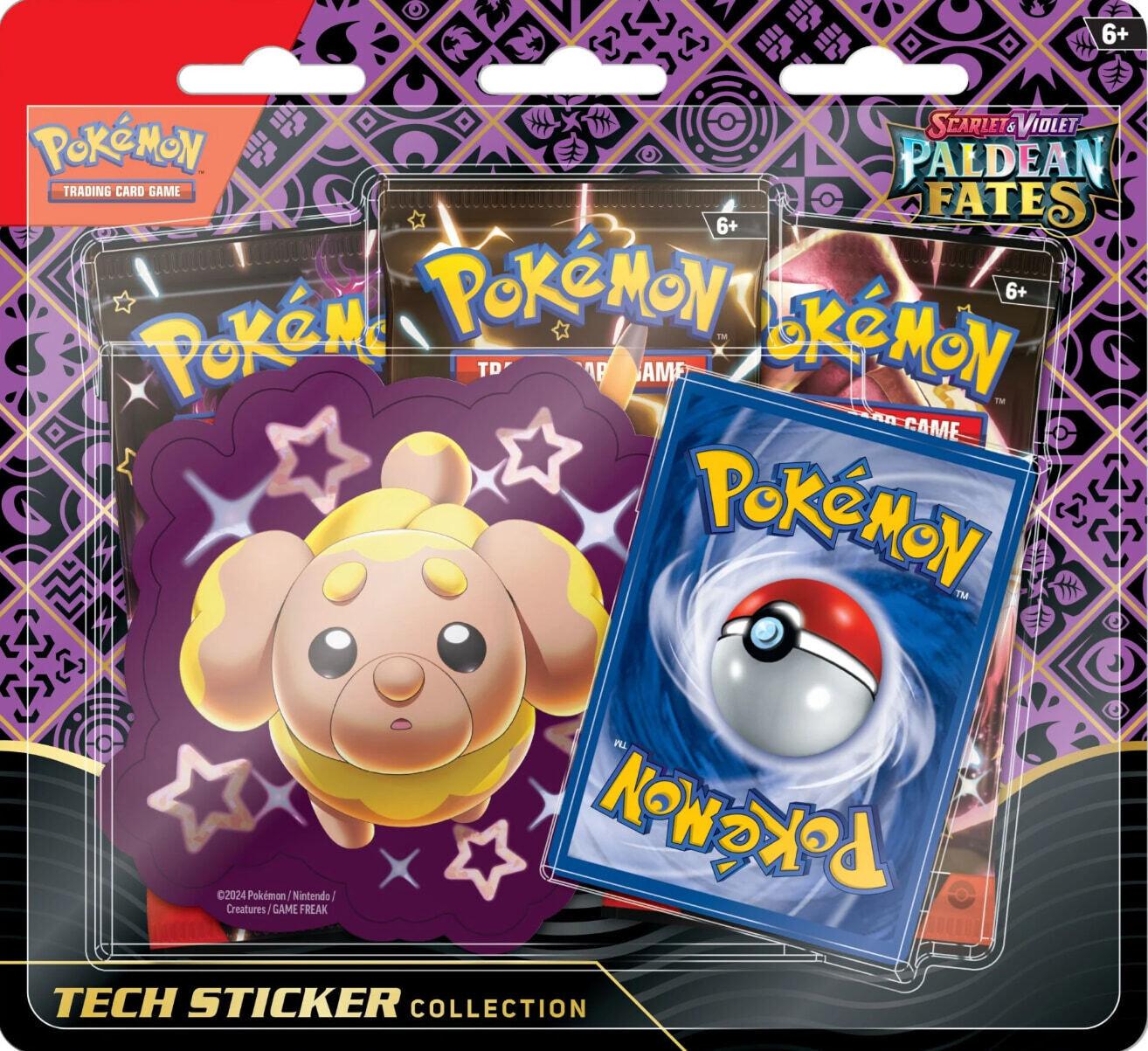 Pokémon  Paldeas Schicksal Tech Sticker Collection (Englisch) (Assortiert) 