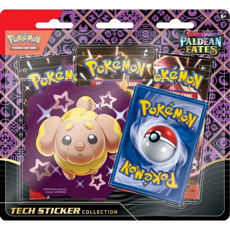 Pokémon  Paldeas Schicksal Tech Sticker Collection (Englisch) (Assortiert) 