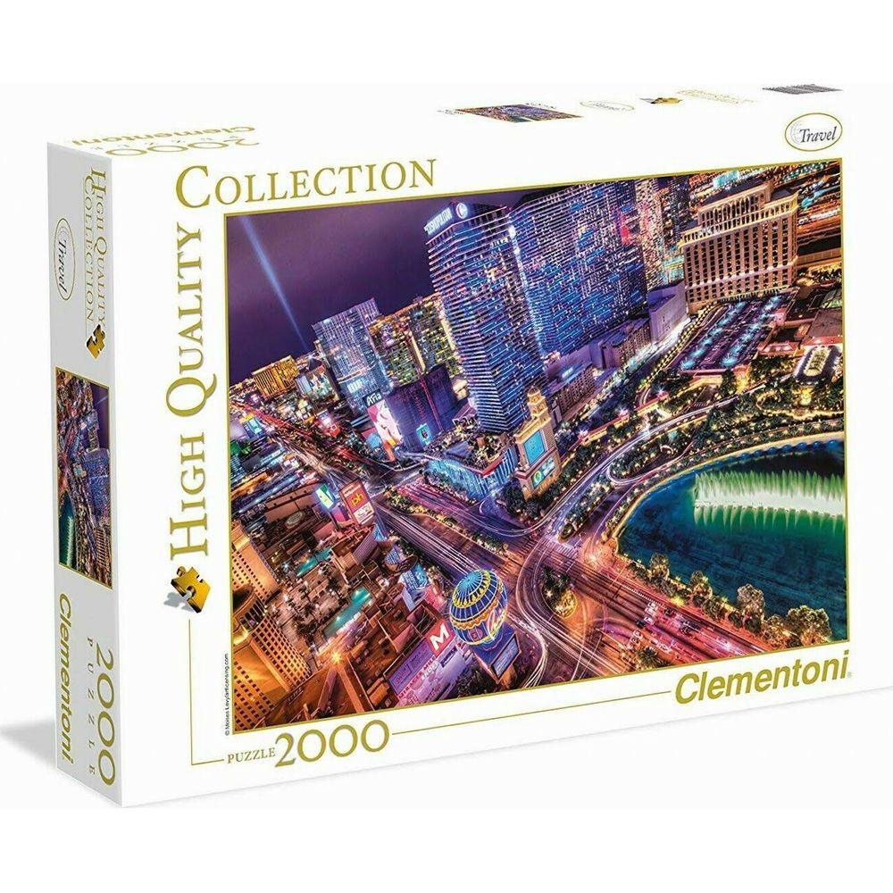Clementoni  Puzzle Las Vegas (2000Teile) 