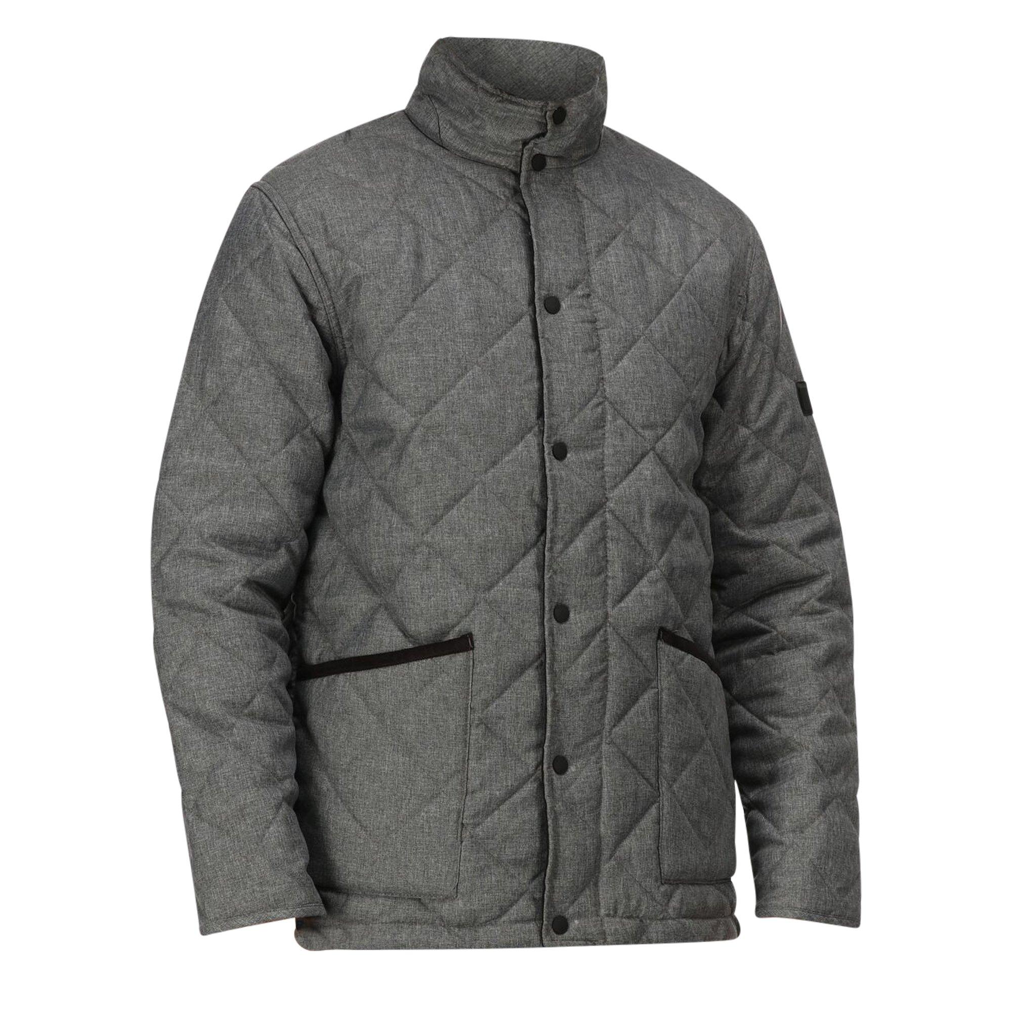 Image of Londyn Steppjacke Herren Grau L