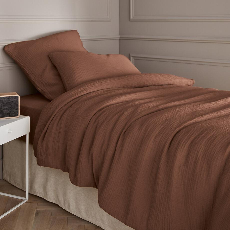 Housse de couette enfant gaze de coton bio