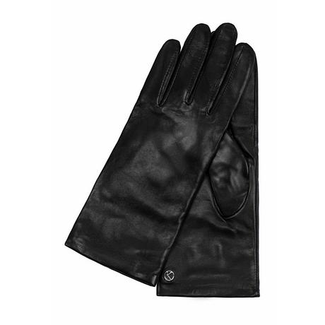 KESSLER  Gants longs élégants "AVA Touch" en cuir d'agneau premium avec fonction tactile et doublure en cachemire 