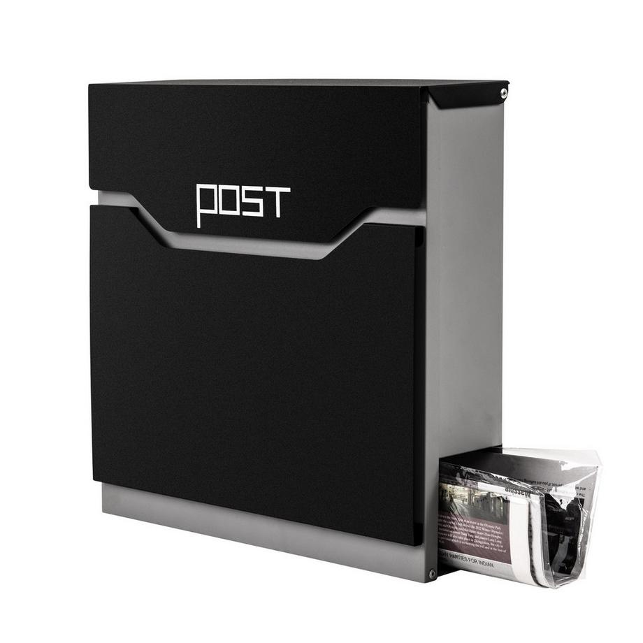 Arebos Cassetta delle Lettere dal Design Moderno Cassetta della Posta da Parete  