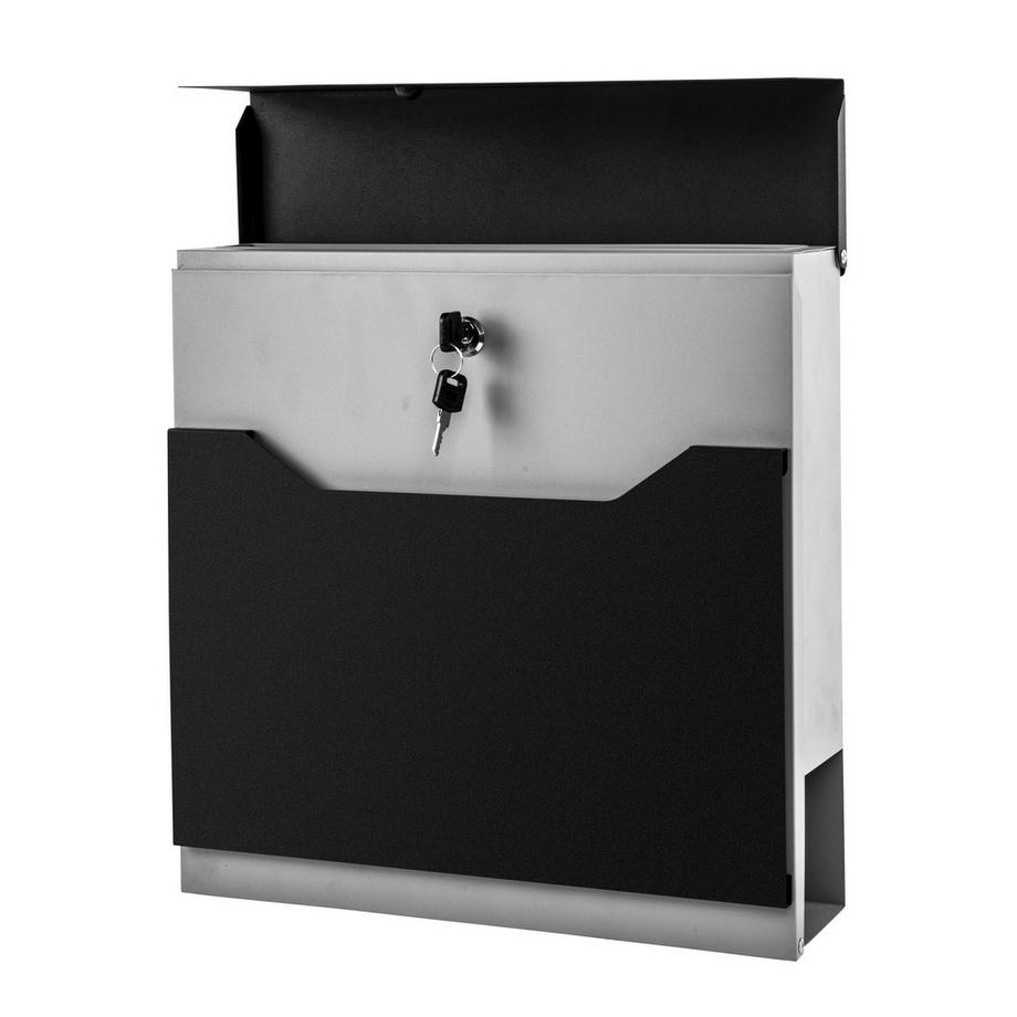 Arebos Cassetta delle Lettere dal Design Moderno Cassetta della Posta da Parete  