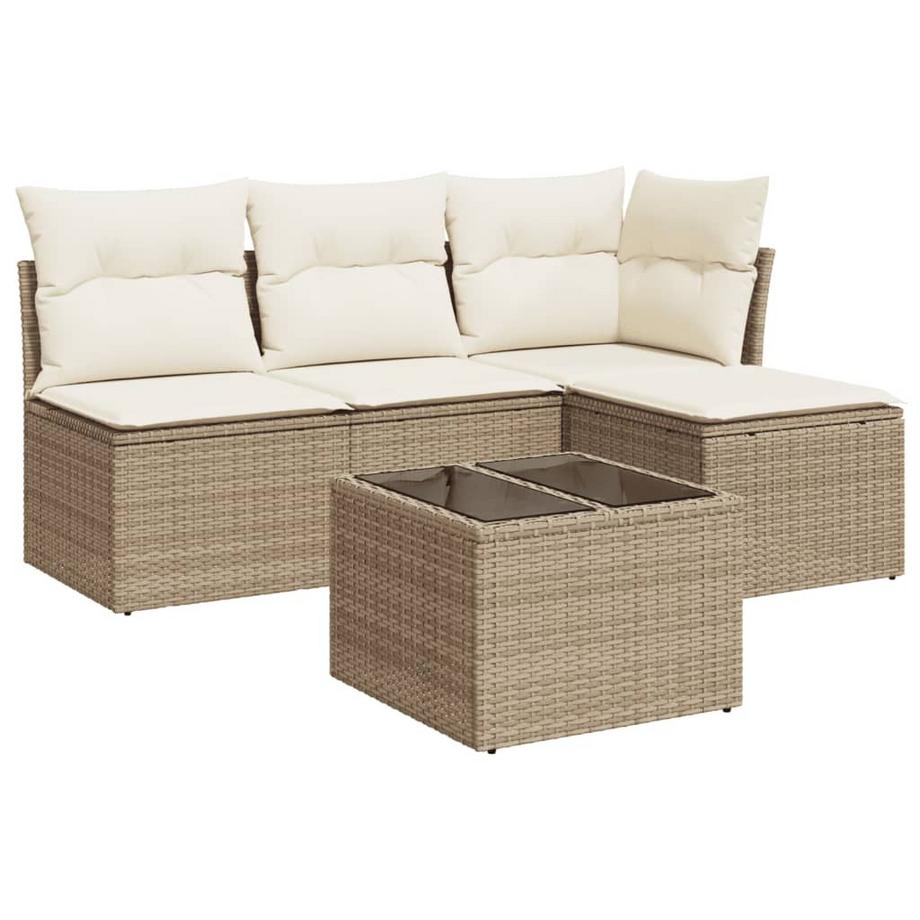 Garten sofagarnitur poly-rattan