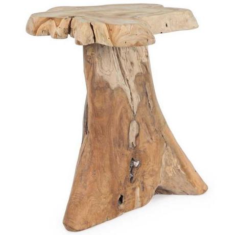 mutoni Table d'appoint Kavir naturel D40  