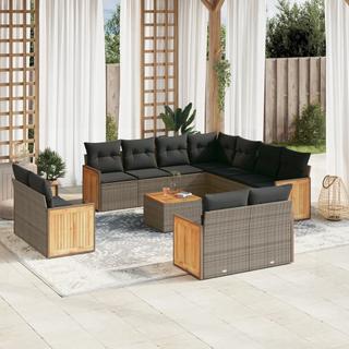 VidaXL Garten sofagarnitur poly-rattan  