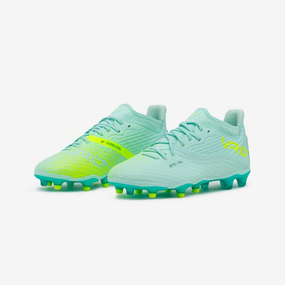 KIPSTA  Kinder Komfort-Schnürschuhe Viralto III FG Grün 